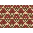 thumbnail image 1 of Ahgly Company Tapis d'Intérieur Lavables en Machine pour Rectangles de Transition Peru Brun, 8' x 10', 1 of 7