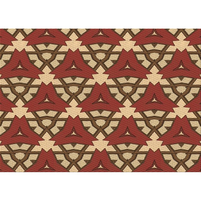 Ahgly Company Tapis d'Intérieur Lavables en Machine pour Rectangles de Transition Peru Brun, 8' x 10'