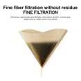 thumbnail image 2 of 100 Pieces V60 Coffee Filters Cone Premium Unbleached Disposable Natural Coffee Drippers Papers Coffee Filter, 2 of 8