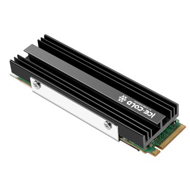 M.2 NGFF NVME 2280 SSD Heatsink Solid State Disk Drive Radiator Cooler with Silicone Thermal Pad for PS5 Desktop PC