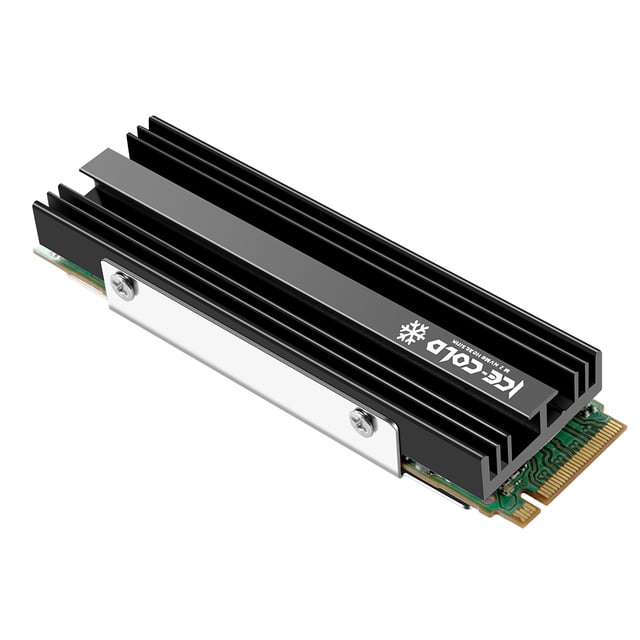 M.2 NGFF NVME 2280 SSD Heatsink Solid State Disk Drive Radiator Cooler with Silicone Thermal Pad for PS5 Desktop PC