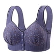 thumbnail image 1 of Seamless Front Close Bras for Women Post Surgery Full Coverage Moisture Wicking Comfort Supportive Convenient Bralettes Plus Size Everyday Bras, 1 of 6