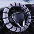 thumbnail image 2 of Steering Wheel Cover Car Steering Wheel Cover Imitation Wool Short Hair Winter Universal Handle Cover Warm and Cold Proof Lint Handle Cover Car Steering Wheel Cover, 2 of 6