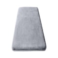 thumbnail image 2 of 47in Extra Large Corals Fleece Bath Mat Soft Shaggy Bathroom Rug Non-Slide Latex Backing Absorbent Quick Dry Machine Washable Floor Carpet for Bathtub Shower Sink Doorway Home Decor, 2 of 8