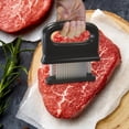 thumbnail image 3 of EGNMCR Kitchen Gadgets, Kitchen Appliances Meat Tenderizer With 48 Stainless Steel Blades Tenderizing Steak Chicken Beef Fish Pork Removable And Washable Tenderizer meat tenderizer, 3 of 5