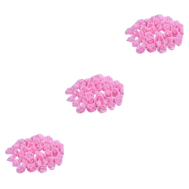 Transemion 500pieces Wreath Wedding House Decor Lasting Impression With These Exquisite light pink 3Set
