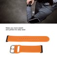 thumbnail image 4 of Silicone Smartwatch Band Adjustable Replacement Watch Strap Accessory For Suunto7, 4 of 8