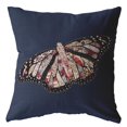 thumbnail image 1 of HomeRoots 413124 Coussin en Daim Bleu Denim Papillon 18 Po., 1 of 1