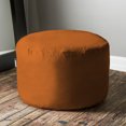 thumbnail image 5 of Jaxx Fauteuil Poire Rond de 3 Pieds avec Housse Amovible, Mandarine (Ensemble de 1), 5 of 5
