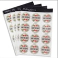 thumbnail image 2 of Darling Souvenir 45 Pcs DIY Round Floral Personalized Save The Date Stickers-1.6 Inches, 2 of 4