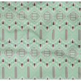 thumbnail image 4 of oneOone Organic Cotton Poplin Twill Fabric Chevron & Triangle Geometric Print Fabric By Yard 42 Inch Wide, 4 of 4