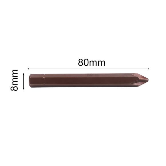 High-Strength Alloy Steel Impacts Screwdriver Bits With Magnetic Hold Cross Electric Magnetic Screwdriver Bits