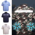 thumbnail image 2 of Summer Air Cooling Fan Reflective Strip Short Sleeve Jacket Working Top Coat, 2 of 10