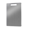 thumbnail image 1 of Birdeem Cutting Board Cutting Boards for Kitchen Kitchen Cutting Boards Household Essentials Cooking Chopping Board Double Sided Stainless Steel 304 Kitchen Cutting Board with Hanging Hole Durable Hom, 1 of 10