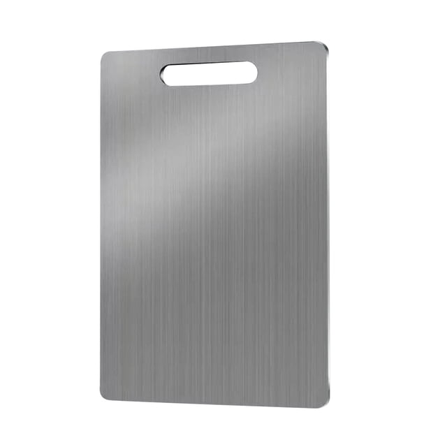 Birdeem Cutting Board Cutting Boards for Kitchen Kitchen Cutting Boards Household Essentials Cooking Chopping Board Double Sided Stainless Steel 304 Kitchen Cutting Board with Hanging Hole Durable Hom