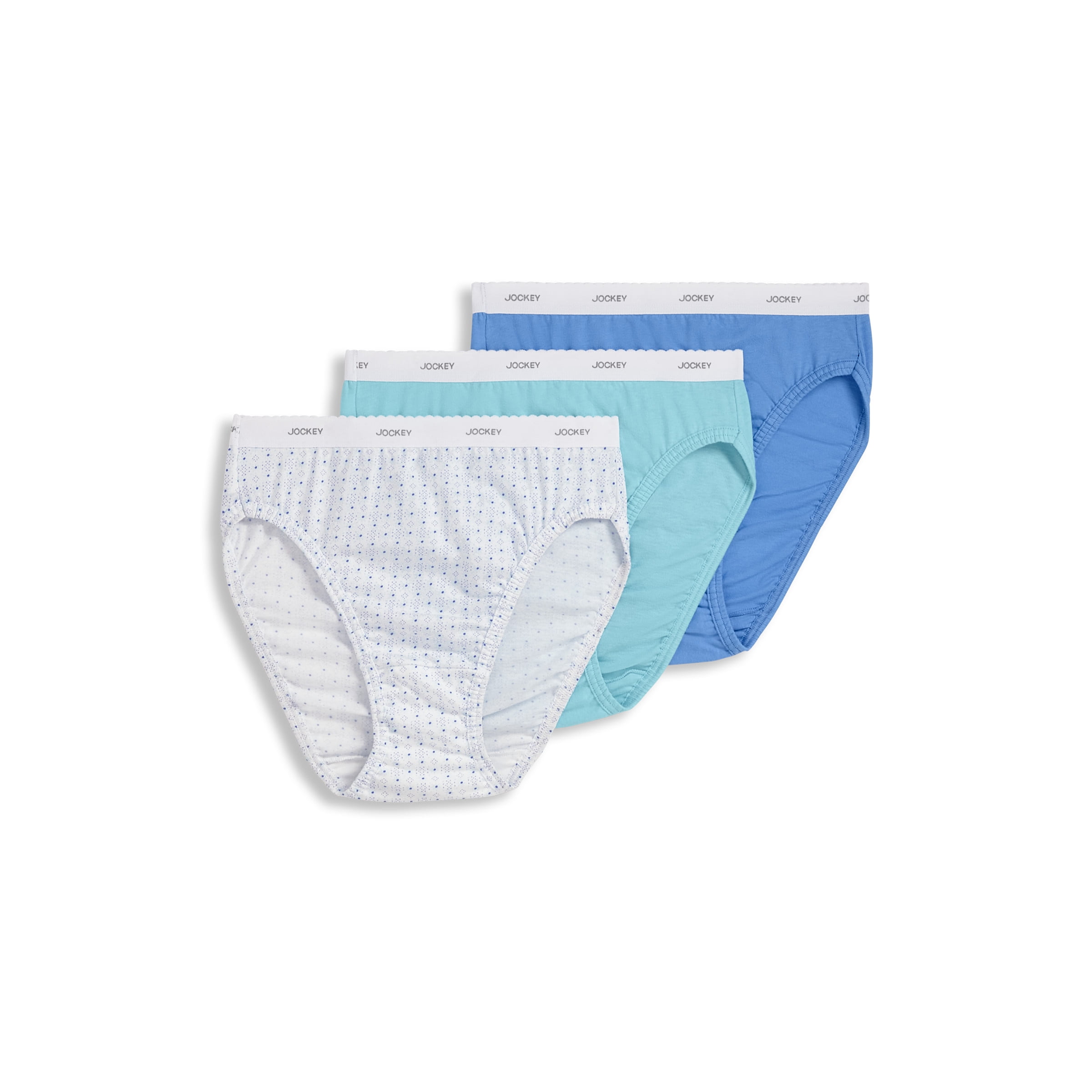 Jockey Women's Plus Size Classic French Cut - 3 Pack