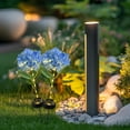 thumbnail image 4 of Matoen Outdoor Patio Decoration Lawns Decorative Ambient Lights Ground Lamp Solar Lighted Pole Hydrangea Automatically Lights Up When It Gets Dark, 4 of 6