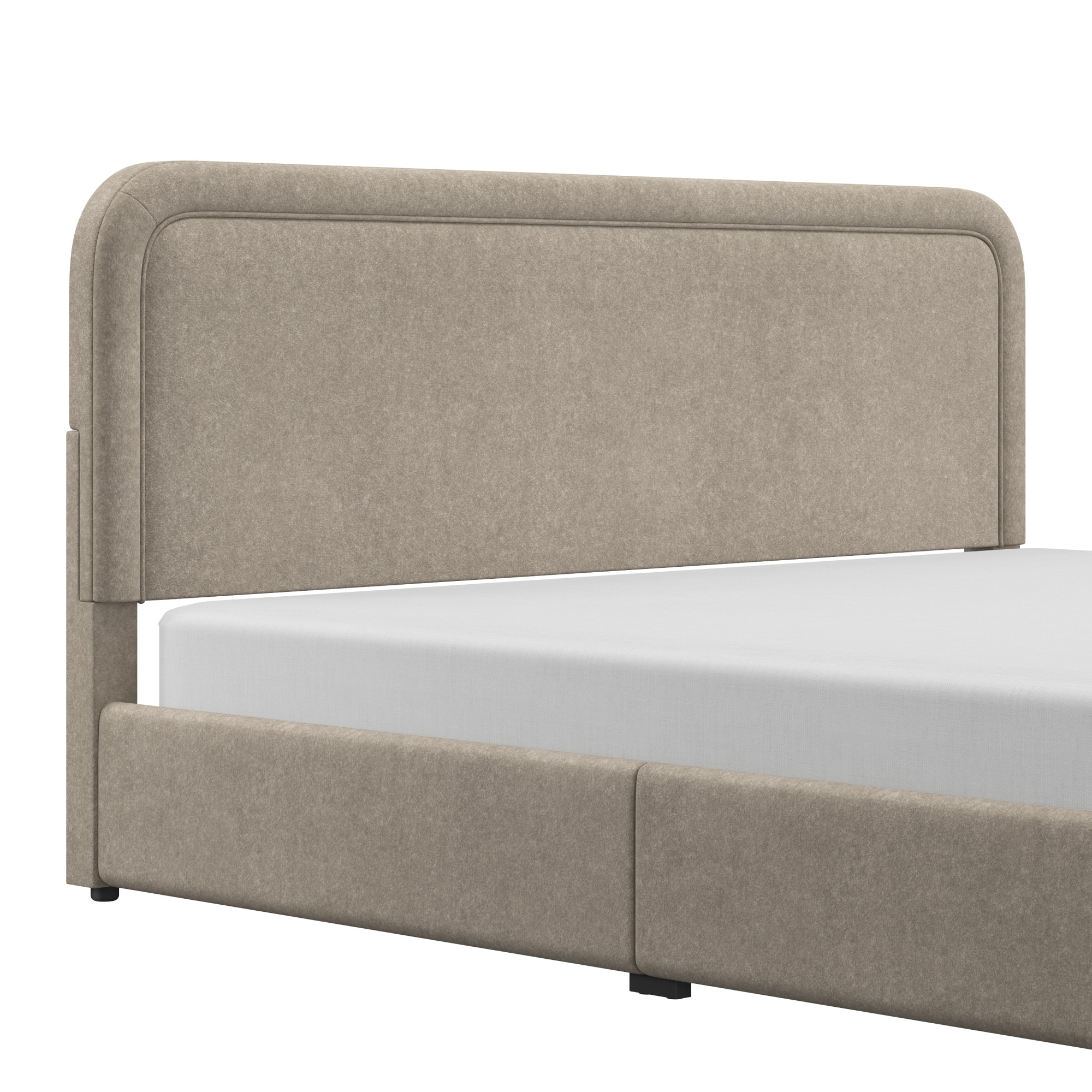 Better Homes & Gardens Juliet Queen Platform Bed, Sand