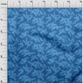 thumbnail image 3 of oneOone Georgette Viscose Medium Blue Fabric Tropical Sewing Craft Projects Fabric Prints By Yard 42 Inch Wide, 3 of 5