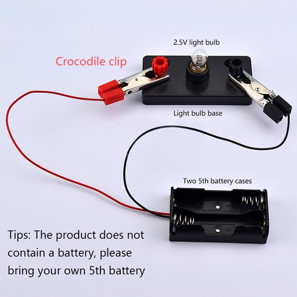 EUDAX Kit de circuit d'apprentissage en laboratoire de physique, kit d'expérimentation électrique, circuits de construction pour enseignants, juniors EUDAX Kit de circuit d'apprentissage en laboratoire de physique, kit d'expérimentation électrique, circuits de construction pour enseignants, juniors