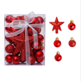 thumbnail image 1 of Honganda Christmas Balls, Solid Color Ball Decorative Artware Festival Ornament, 1 of 8