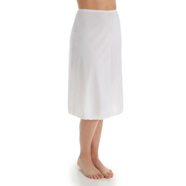 Combinaison Évasée Demi-Slip Shadowline 4711628 pour Femme 28 Pouces (Blanc P)