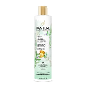 Pantene Nutrient Blends Renouveler, rafraîchir & Rééquilibrer le shampooing sans sulfate de romarin