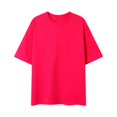 thumbnail image 4 of Birdeem Shirts for Men Mens Summer Casual Solid Color Fitting Short Sleeved Round Neck Shirts, 4 of 9
