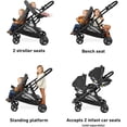 thumbnail image 3 of Graco® Ready2Grow 2.0 Double Stroller, 3 of 7