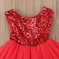 thumbnail image 3 of Girl Sleeveless Sequin Dress Princess Mesh Party Dresses, 3 of 6