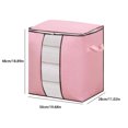 thumbnail image 2 of EGNMCR Storage Containers, Kitchen Storage & Organization Heavy Duty Storage With Reinforced Handles Extra Large Storage Bags For Clothes Tote Bag Double Zipper For Space Saving Travel storage pocket, 2 of 5