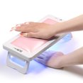 thumbnail image 1 of EGNMCR Light For Nails 2 In 1 Manicure Nail Arm Repose With LED Nail Lamp 72W LED Gel Nail Dryer Arm Repose For Nails Light Arm Repose Pillow Cushion Hand nail light, 1 of 9