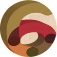 thumbnail image 1 of Ahgly Company Tapis d'Intérieur Lavables en Machine, Carrés de Couleur Rouge, 3' Carré, 1 of 7