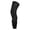 Noir, variante sur WWXYG Genouillère Rembourrée Manchon de Compression pour Jambe Protège-Cuisse Équipement de Protection Sportif Attelle Soutien pour Football Basketball Volleyball Softball