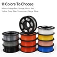 thumbnail image 3 of PETG Filament 1.75mm 3D Printer Filament 1kg(2.2lbs) Higher Toughness 3D Printing Filament Compatible with Most, 3 of 8