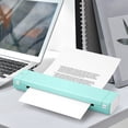 thumbnail image 1 of Tyidzon Wireless Printer Portable Supports A4 Inkless Mobile Ios Android Laptop Portable Printers Wireless for Travel Mobile Office School Home Car, 1 of 5
