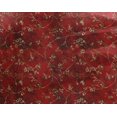 thumbnail image 4 of oneOone Georgette Viscose Red Fabric Batik Sewing Craft Projects Fabric Prints By Yard 42 Inch Wide, 4 of 4
