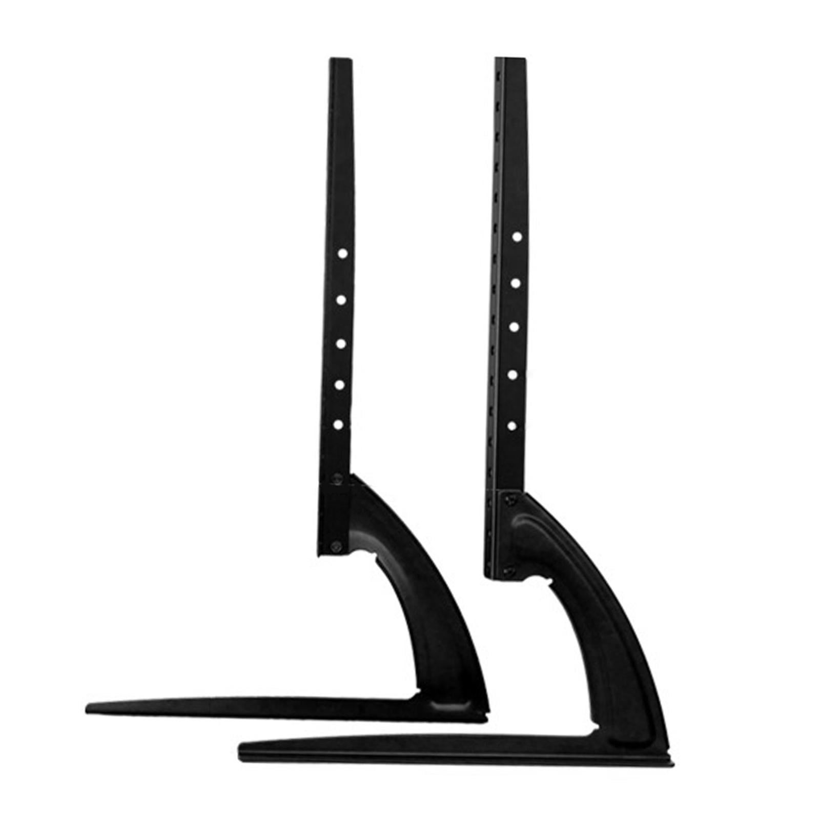 Tachiuwa TV Stand Mount Black Sturdy Table Top TV Stand for 26-32inch Flat Screen TVs
