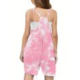 thumbnail image 5 of LSLJS Girls Summer Sleeveless Casual Romper Spaghetti Strap Shorts Jumpsuit With Pockets, Girls' Jumpsuits & Rompers Summer Clothes, 5 of 5