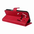 thumbnail image 4 of Wallet Case for Nothing Phone 3A Flip Cover with Card Slots, Magnetic Stand & Strap Red, 4 of 5