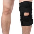 thumbnail image 2 of Knee Wrap Neoprene Aluminium Alloy Compression Sleeve Adjustable Hinged Wraparound Leg Joint Patella Pad Brace Support Protection, 2 of 6