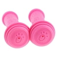 thumbnail image 4 of Kids Childs Handlebar Grip Non Slip Rubber Handle Bar Grips Bike Parts Rose Red, 4 of 8