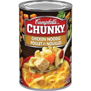 Campbell's® Chunky® Nouilles de poulet prêtes à servir soupe, étagère stable