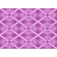 thumbnail image 1 of Ahgly Company Tapis d'Intérieur Rectangulaire Transitionnel Violet Violet Lavable à la Machine, 4 Pieds x 6 Pieds, 1 of 7