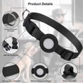 thumbnail image 3 of ORUYROP Airtag Dog Collar, Adjustable Air Tag Dog Collar with Durable Quick Snap Buckle, Imitation Nylon Dog Collar with Waterproof Apple Airtag Holder for Small Medium Large Dogs, 3 of 6