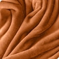 thumbnail image 4 of Bare Home Microplush Fleece Blanket - 300 GSM - Fuzzy Microfleece - Soft & Plush - Full/Queen, Sienna, 4 of 5
