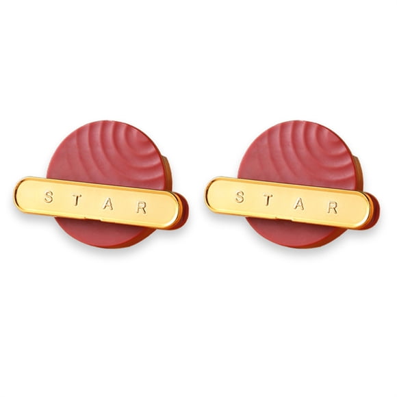 2 Pcs Support Mural de Gestion des Câbles pour Chambre, Organiseur de Câbles, Support Pince pour Cordon d'Alimentation, Accessoires pour Maison, Bureau, Appartement, Rouge