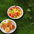 thumbnail image 4 of Disposable Paper Plates For Dinner, Waterproof & Oil-proof, Environmentally Friendly Thickened Round Tableware, Fruit Plates, Suitable for Family Gatherings & Outdoor Picnics, Easy to Dispose, 4 of 7