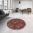 thumbnail image 4 of Ahgly Tapis Rectangulaire Lavable en Machine Intérieur Transitionnel Marron Clair, 2 Pieds x 4 Pieds, 4 of 7