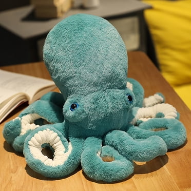 Pisexur Cute Simulation Octopus-Animal Plush Toys Filled Stuffed Animals Pendant Cartoon Animal Home Decoration Cute Pillows 30CM,Birthday gifts for kids